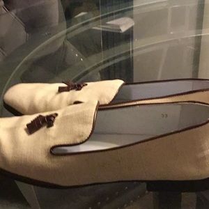 Tods Leather Embellishment Loafers